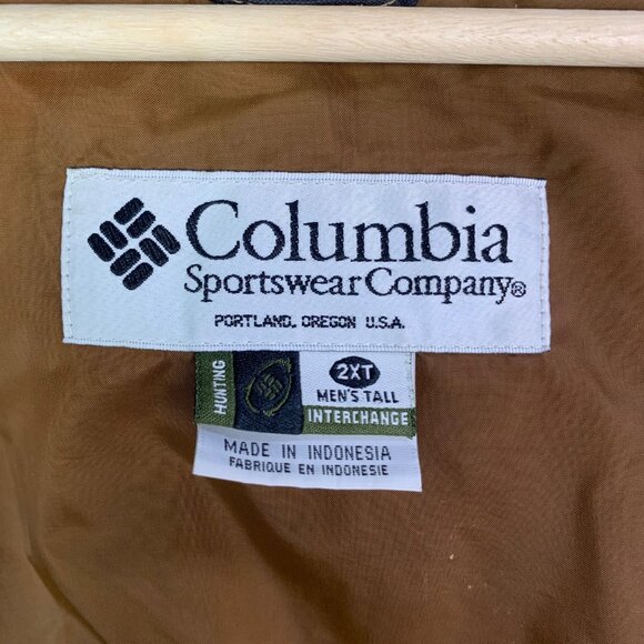 Vintage Columbia Camo Real Tree Jacket Mossy Oak Hunting Outdoor Jacket Sz 2XL T - Picture 10 of 12